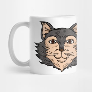 Cat Kitty Animal Face Mug